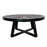 Thumbnail2 of A&B Home Wooden Round Coffee Table 39.4"x39.4x17.7" Black more views