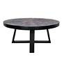 Thumbnail3 of A&B Home Wooden Round Coffee Table 39.4"x39.4x17.7" Black more views