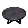 Thumbnail4 of A&B Home Wooden Round Coffee Table 39.4"x39.4x17.7" Black more views