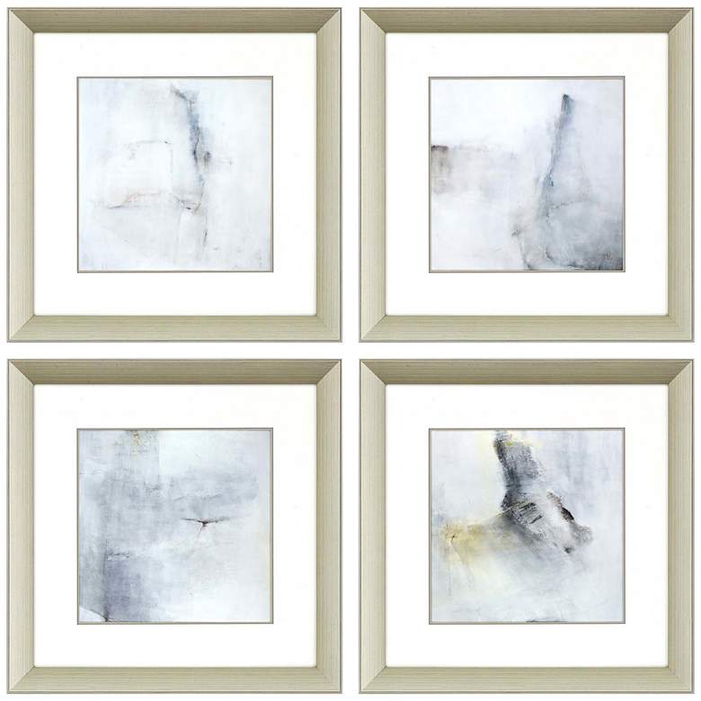 A Glimpse 20&quot; Square 4-Piece Framed Giclee Wall Art