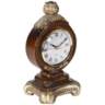 A la Mode 8 1/2" High Traditional Table Clock