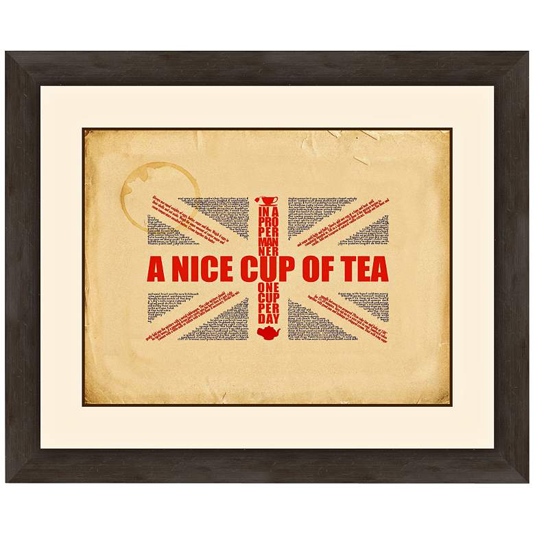 Image 1 A Nice Cup of Tea 24 inch Wide Wall Art