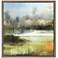 A Quiet Place 46" High Framed Giclee on Canvas Wall Art