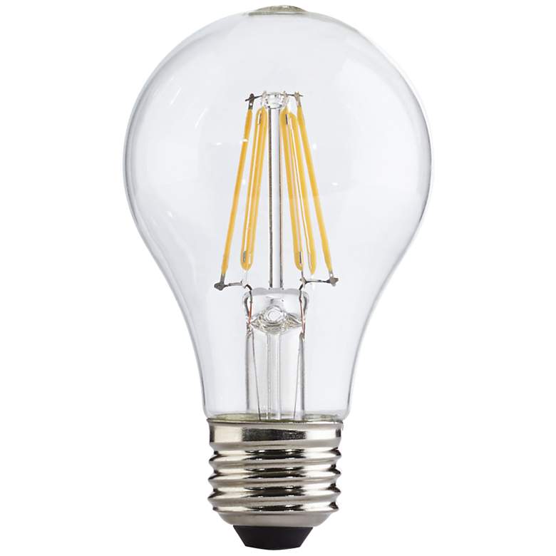 Image 1 A19 Medium Base Clear 5.5 Watt LED Filament Light Bulb