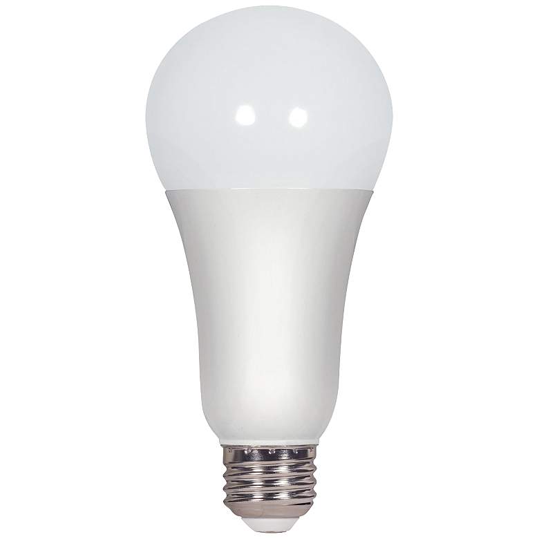Image 1 A21 Medium Base Frosted White 16 Watt LED Light Bulb