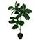 A&B Home 43"H Potted Fiddle Leaf Tree