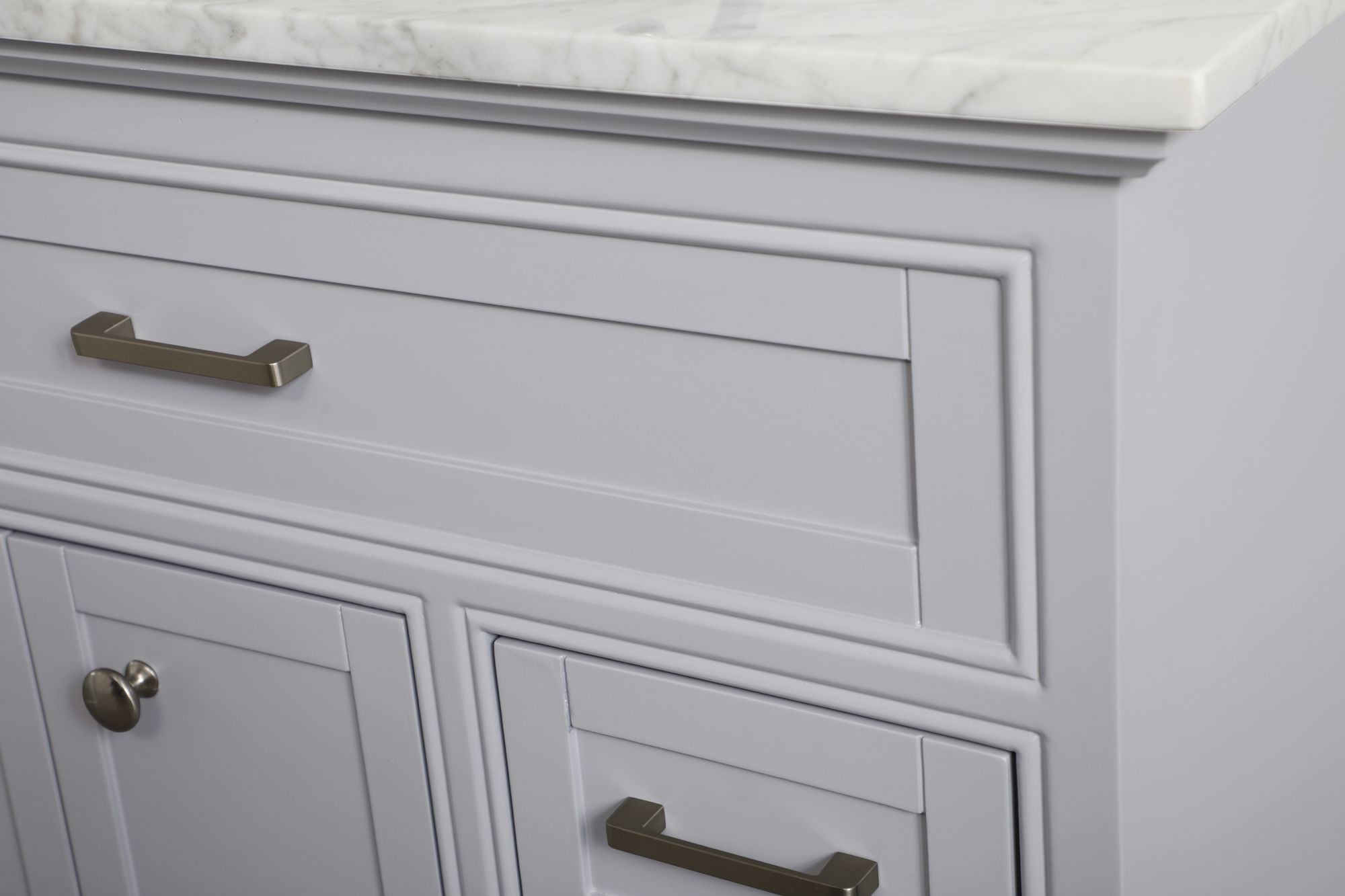 Aaron 32" Wide Gray 3-Drawer Single Sink Bathroom Vanity