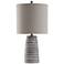 Aaron Table Lamp - Gray Washed - Beige