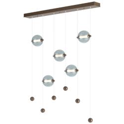Abacus 5-Light LED Pendant - Bronze - Cool Grey
