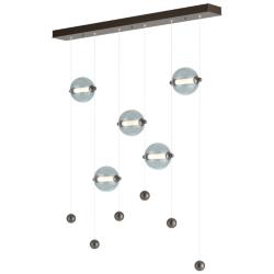 Abacus 5-Light LED Pendant - Oil Rubbed Bronze - Cool Grey