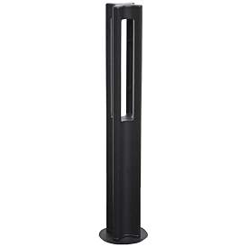 Image2 of ABBA Lighting Stylight 15" High Black LED Landscape Bollard Light