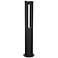 ABBA Lighting Stylight 15" High Black LED Landscape Bollard Light
