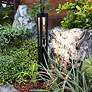 Thumbnail1 of ABBA Lighting Stylight 15" High Black LED Landscape Bollard Light