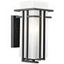 Abbey 11 3/4" High Rubbed Bronze Outdoor Wall Light