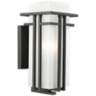 Abbey 14 3/4" High Rubbed Bronze Outdoor Wall Light