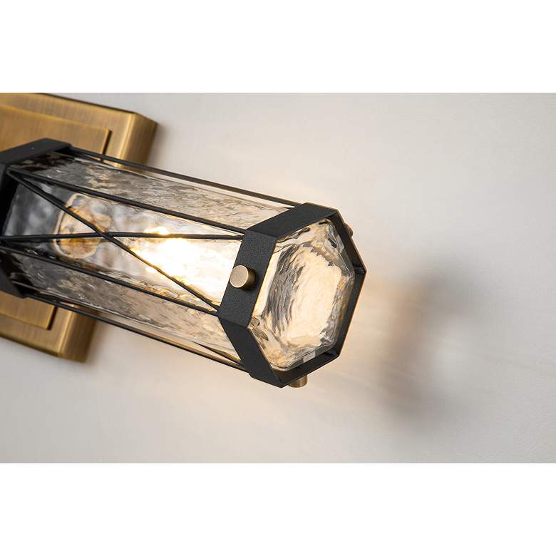 Image 6 Abbey 2 Light Mid Century Modern Wall Sconce more views