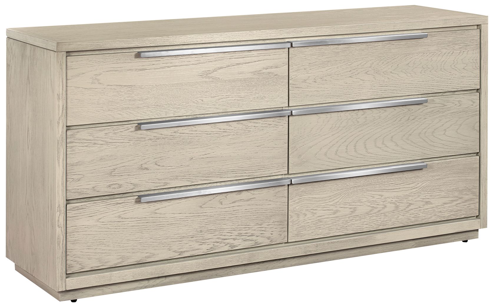 Thumbnail2 of Abbey Dresser with 6 Drawers in Grey Oak Wood more views