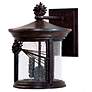 1_Abbey Lane 12 1/2" High Iron Oxide Outdoor Wall Light
