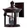 Abbey Lane 12 1/2" High Iron Oxide Outdoor Wall Light