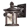 Abbey Lane Collection 10" High Outdoor Wall Light in scene