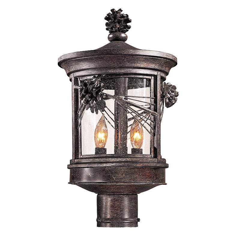 Image 1 Abbey Lane Collection 16 1/4 inch High Outdoor Post Light