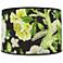 Abbey Rose 16.5" x 17" x 11" Bermuda Blossoms/Jet Shade
