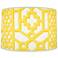 Abbey Rose 18.5" x 19.5" x 11" Zanzibar Trellis Chintz/Canary Shade