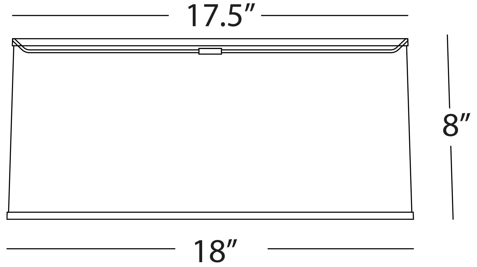Image 2 Abbey Rose 18X8 Greystone with Ceniza Trim Lamp Shade more views