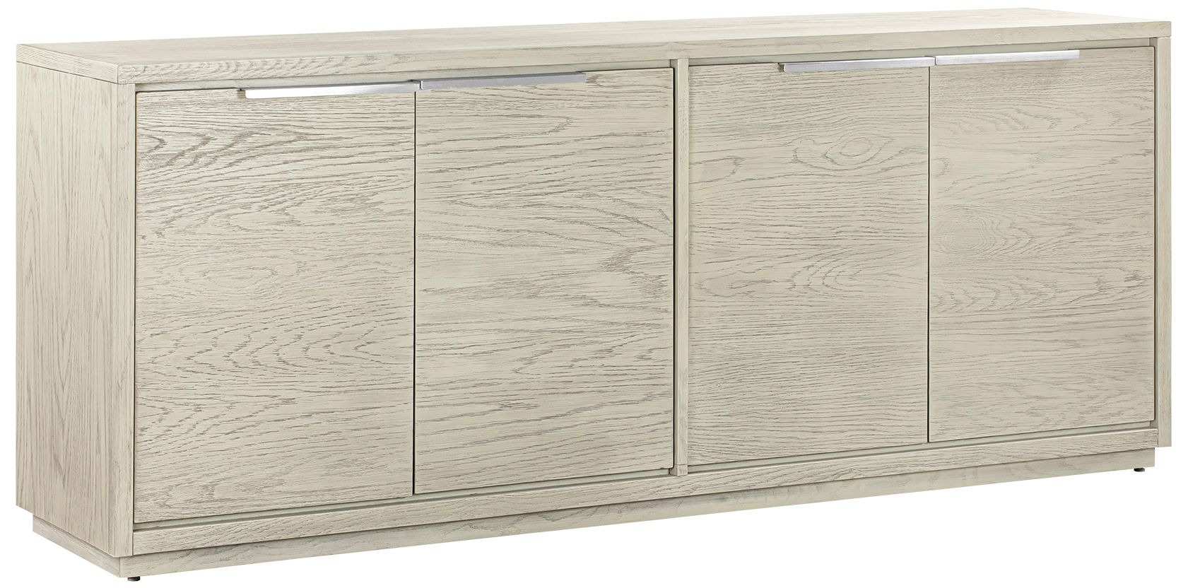 Image 3 Abbey Sideboard Buffet with 4 Doors in Grey Oak Wood more views