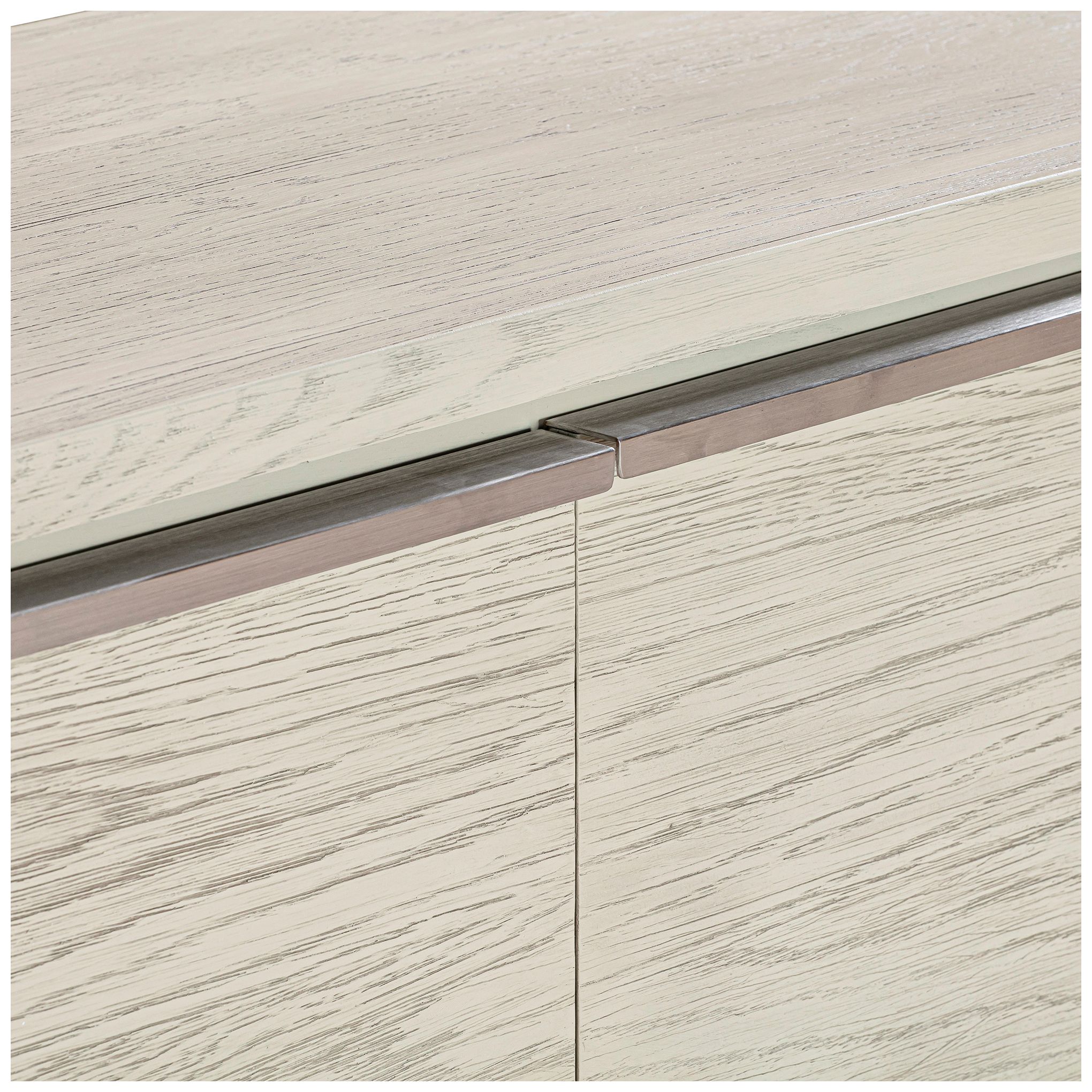 Image 6 Abbey Sideboard Buffet with 4 Doors in Grey Oak Wood more views