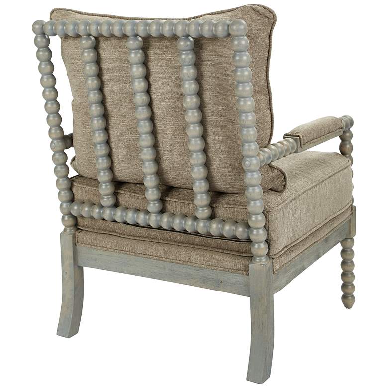 Image 4 Abbot Dolphin Fabric Accent Chair more views