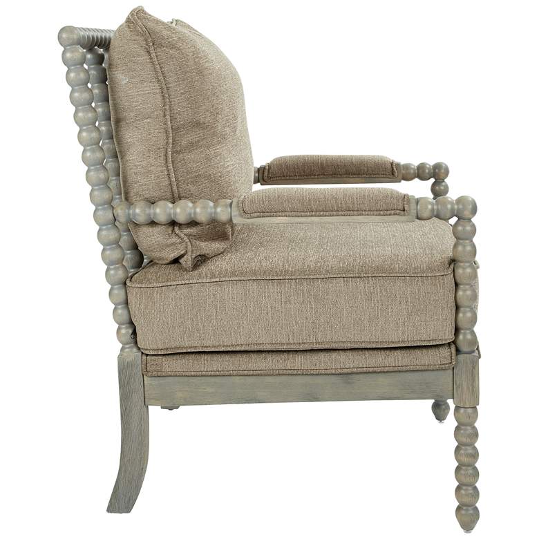 Image 5 Abbot Dolphin Fabric Accent Chair more views