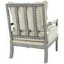 Abbot Linen Fabric Accent Chair