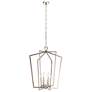 2_Abbotswell 24 3/4" Wide Polished Nickel 6-Light Pendant more views