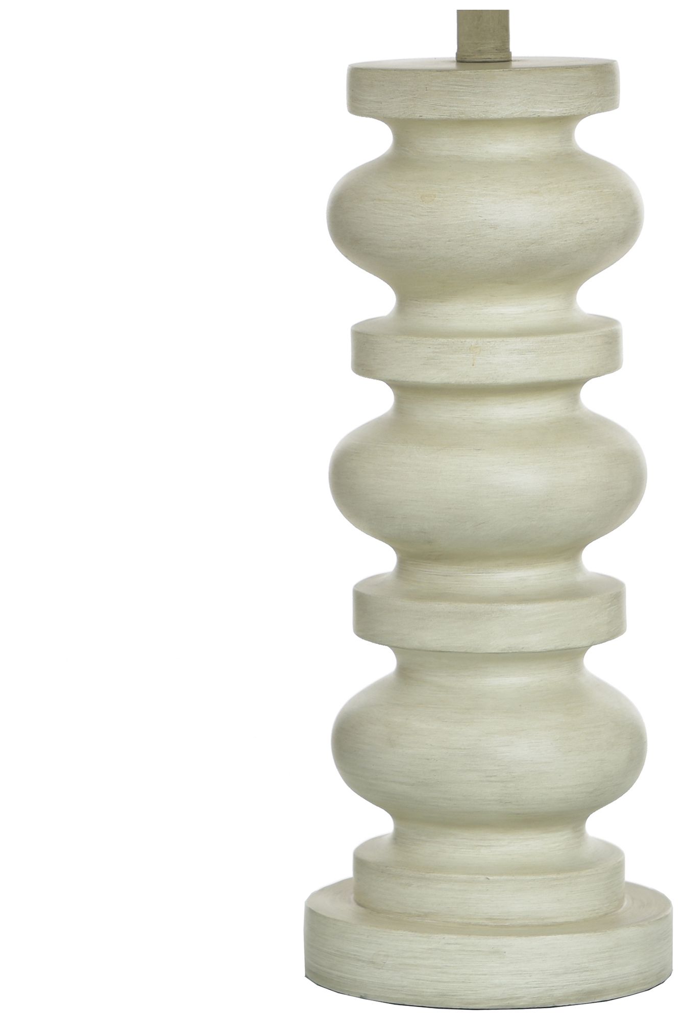 Image 4 Abbott 30.5" High Pettye Ivory Table Lamp with White Shade more views