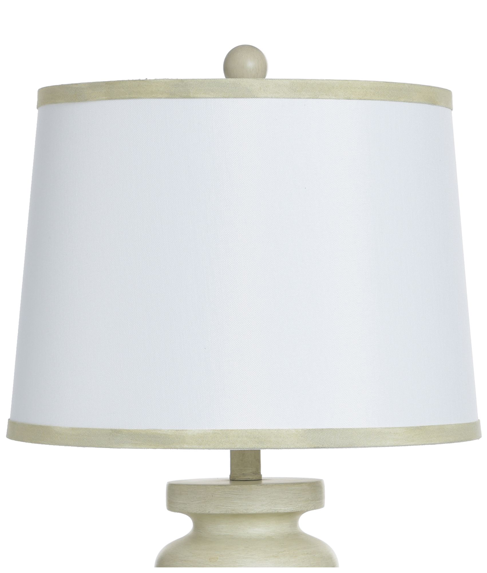 Image 5 Abbott 30.5" High Pettye Ivory Table Lamp with White Shade more views