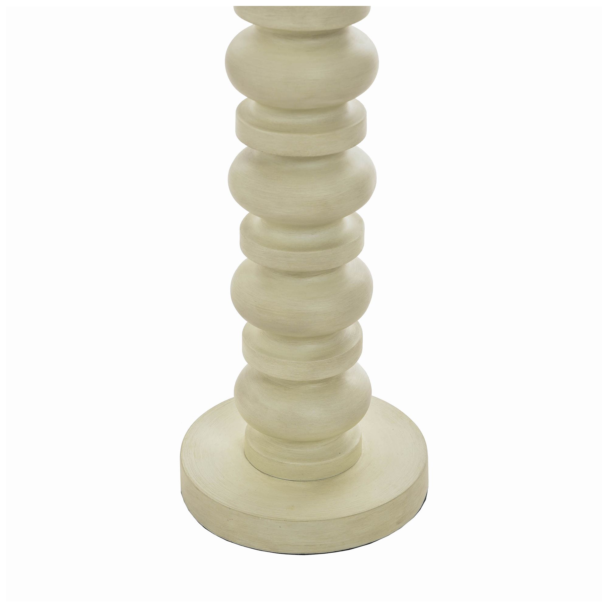 Image 4 Abbott 62" High Pettye Ivory Floor Lamp with White Shade more views