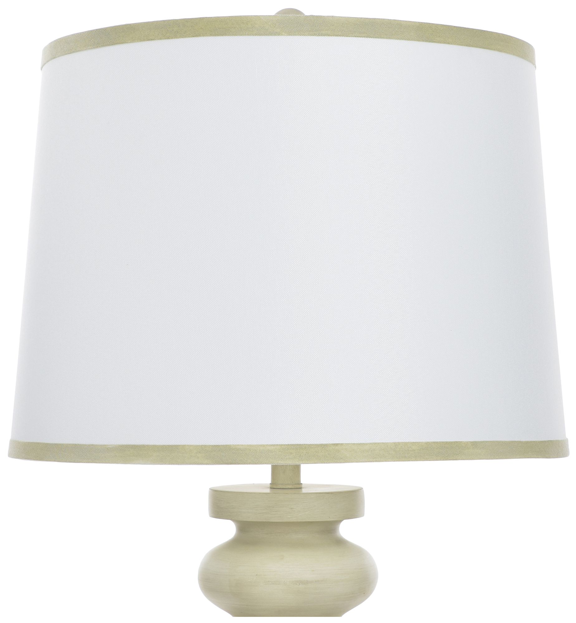 Image 5 Abbott 62" High Pettye Ivory Floor Lamp with White Shade more views