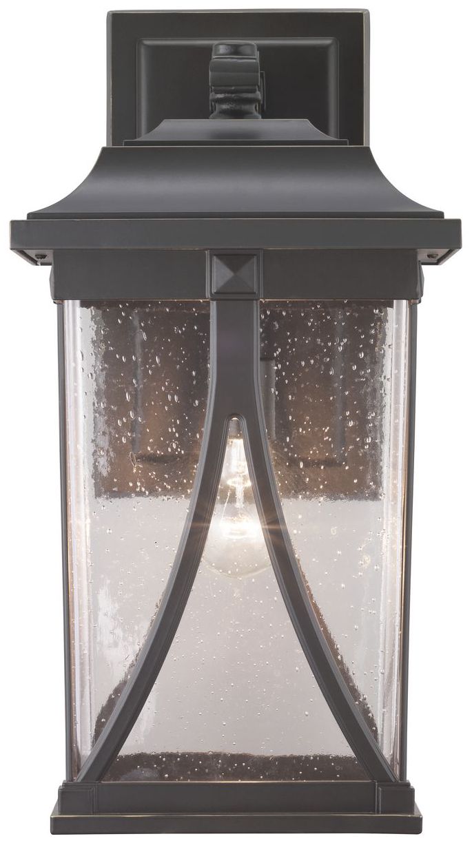 Image 2 Abbott Collection One-Light Large Wall Lantern more views