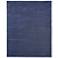 Abbott Solid Hand Woven Blue Area Rug 8A24F 2' x 3'