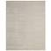 Abbott Solid Hand Woven Ivory Area Rug 8A24F 5' x 8'