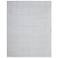 Abbott Solid Hand Woven White Area Rug 8A24F 2' x 3'