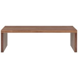 Abby 47 1/4&quot;W Walnut Veneer Wood Rectangular Coffee Table