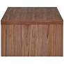 6_Abby 47 1/4"W Walnut Veneer Wood Rectangular Coffee Table more views