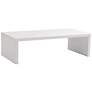2_Abby 48" Wide White Coffee Table