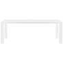 1_Abby 84 1/2" Wide Gloss White Dining Table