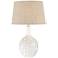 Abby Ivory Ceramic Table Lamp