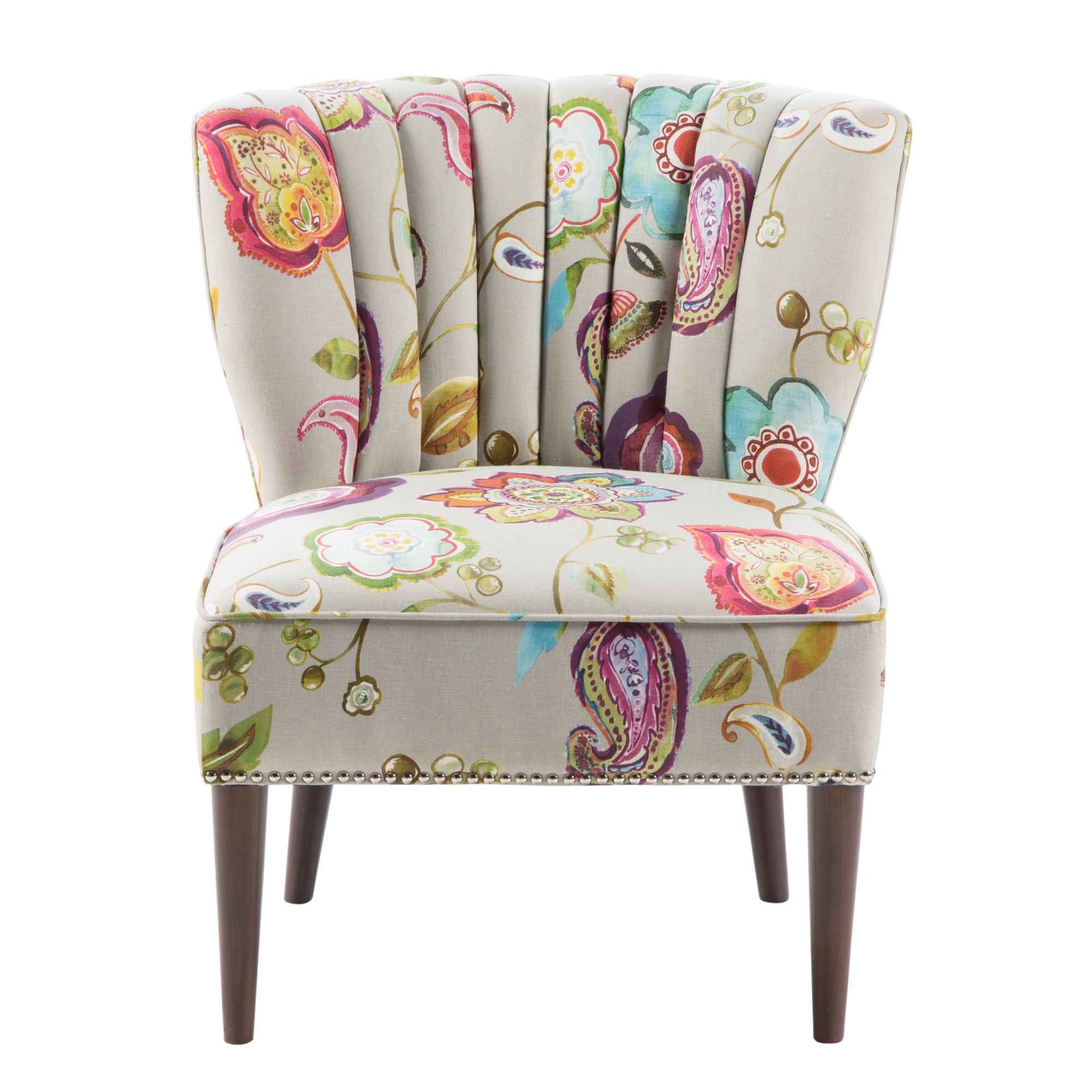 Colorful best sale wingback chairs