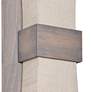 Aberdeen 19" High Weather Gray LED Wall Sconce w/ Jute Shade