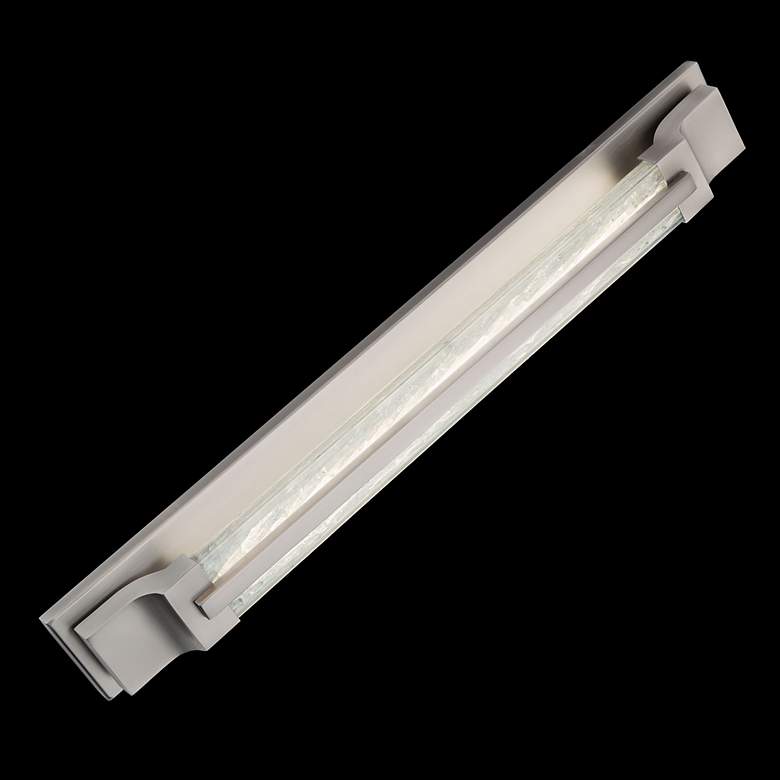 Image 3 Aberdeen 3.5"H x 28"W 1-Light Linear Bath Bar in Brushed Nickel more views